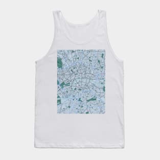 London City Map | Map of London City Tank Top